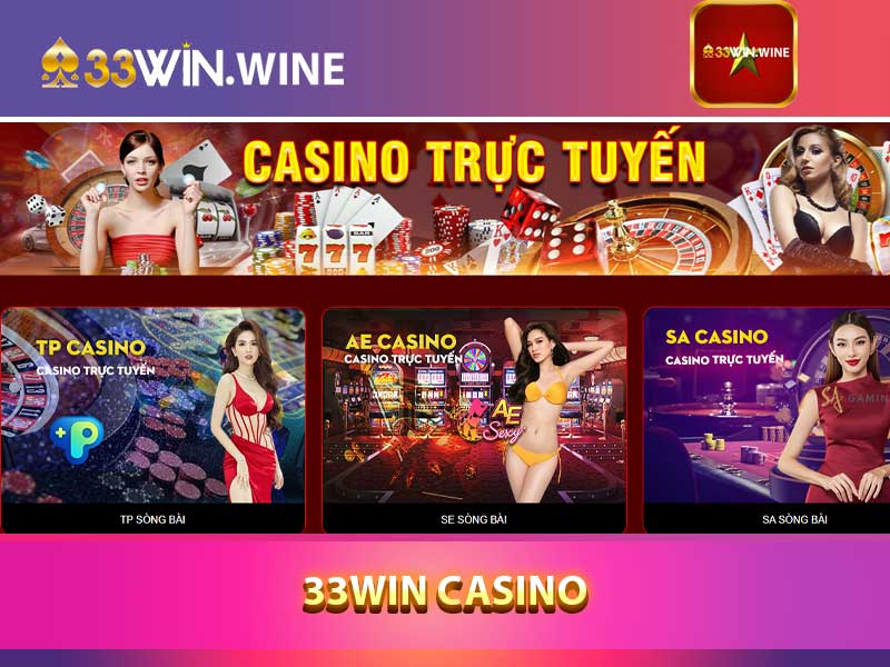 33Win Casino - Xóc Đĩa trực tuyến đẳng cấp